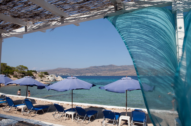 Moni Island Beach - Η παραλία της Μονής στην Αίγινα